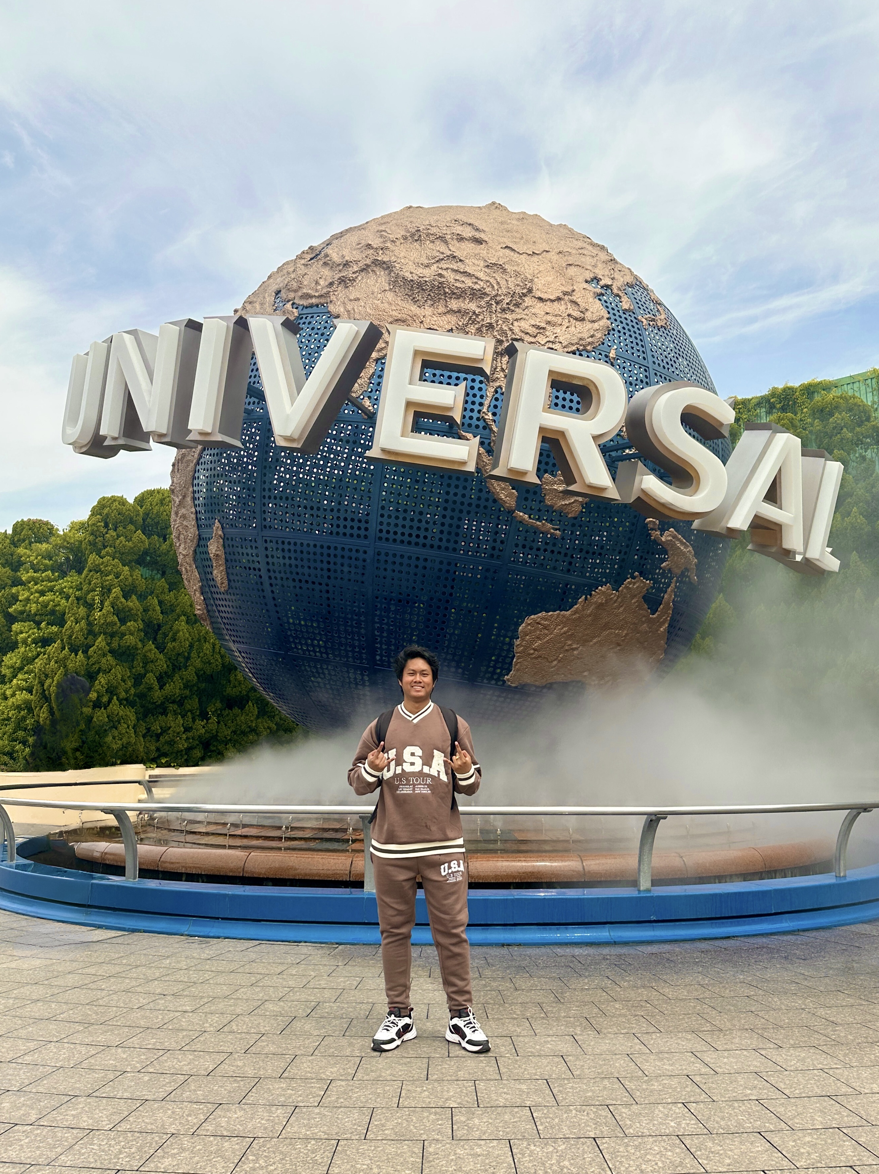 Nolan at Universal Studio Japan