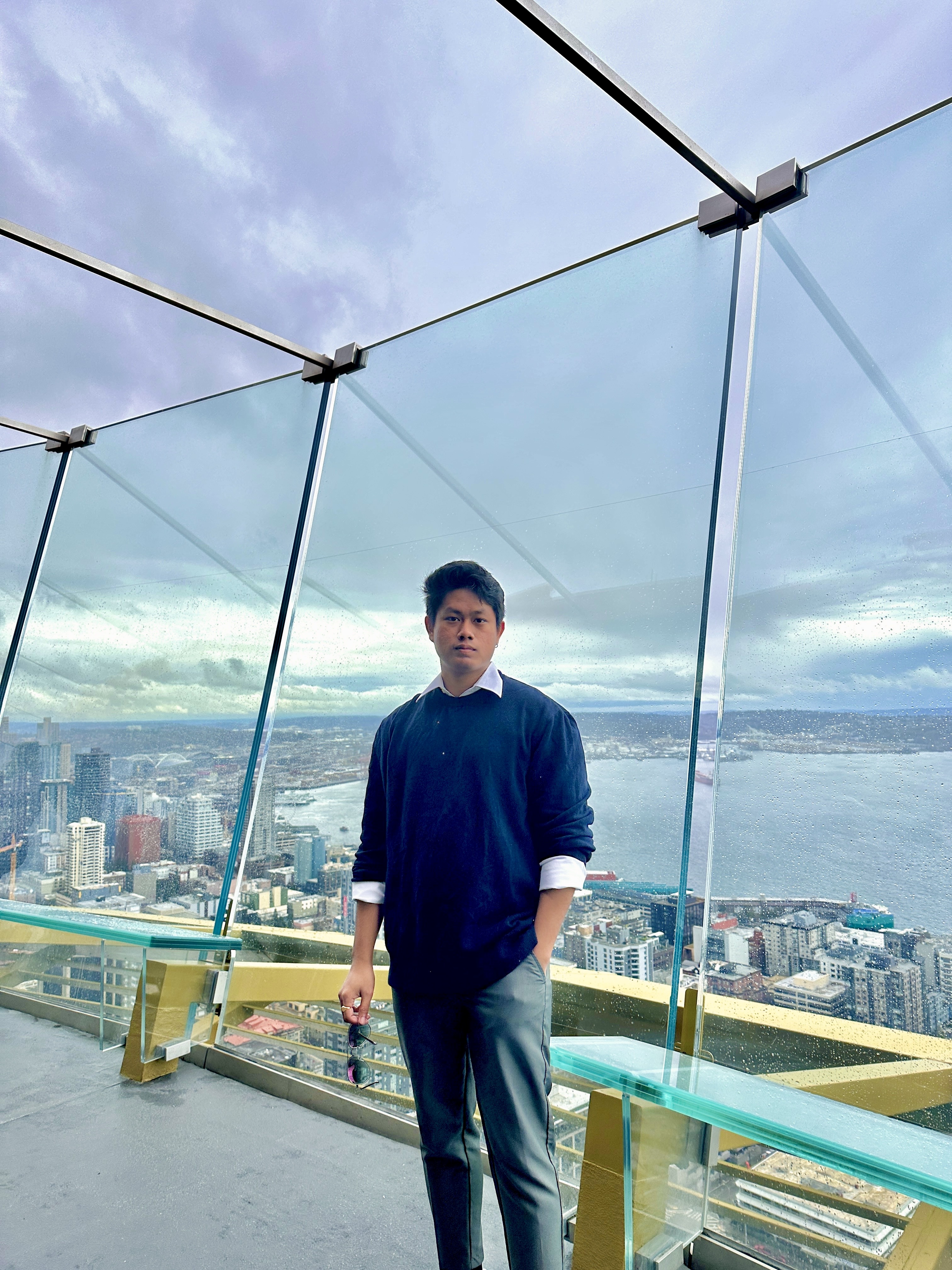 Nolan at Space Needle, Seattle